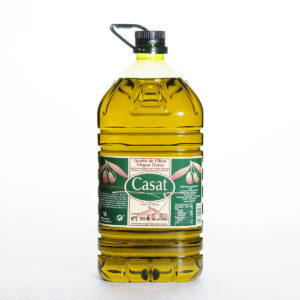 Aceite de Oliva Virgen Extra 5 litros (4 botellas) - CASAT